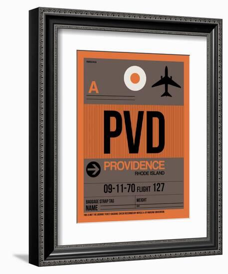 PVD Providence Luggage Tag I-NaxArt-Framed Premium Giclee Print