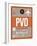 PVD Providence Luggage Tag II-NaxArt-Framed Art Print