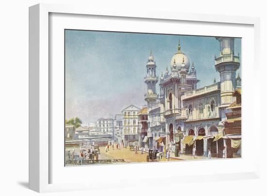 Pydowni Junction, Bombay, India-null-Framed Art Print