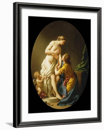 Pygmalion and Galatea, 1781-Louis Jean Francois I Lagrenee-Framed Giclee Print