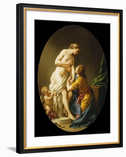 Pygmalion and Galatea, 1781-Louis Jean Francois I Lagrenee-Framed Giclee Print