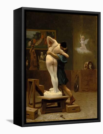 Pygmalion and Galatea, c.1890-Jean Leon Gerome-Framed Premier Image Canvas