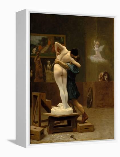 Pygmalion and Galatea, c.1890-Jean Leon Gerome-Framed Premier Image Canvas