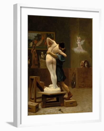 Pygmalion and Galatea, c.1890-Jean Leon Gerome-Framed Giclee Print