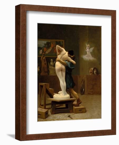 Pygmalion and Galatea, c.1890-Jean Leon Gerome-Framed Giclee Print