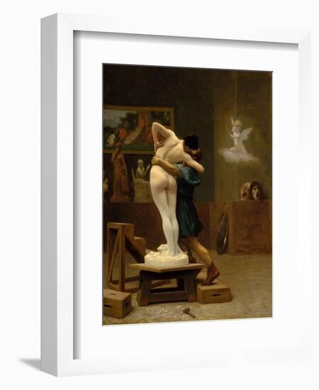 Pygmalion and Galatea, c.1890-Jean Leon Gerome-Framed Giclee Print