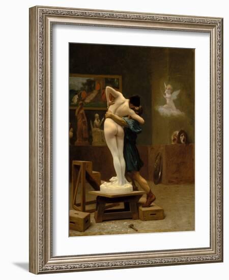 Pygmalion and Galatea, c.1890-Jean Leon Gerome-Framed Giclee Print