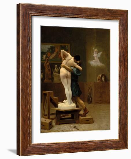 Pygmalion and Galatea, c.1890-Jean Leon Gerome-Framed Giclee Print