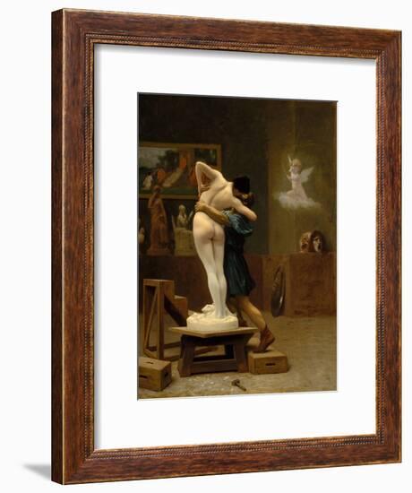 Pygmalion and Galatea, c.1890-Jean Leon Gerome-Framed Giclee Print