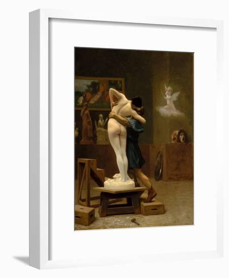 Pygmalion and Galatea, c.1890-Jean Leon Gerome-Framed Giclee Print