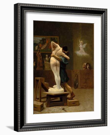 Pygmalion and Galatea, c.1890-Jean Leon Gerome-Framed Giclee Print