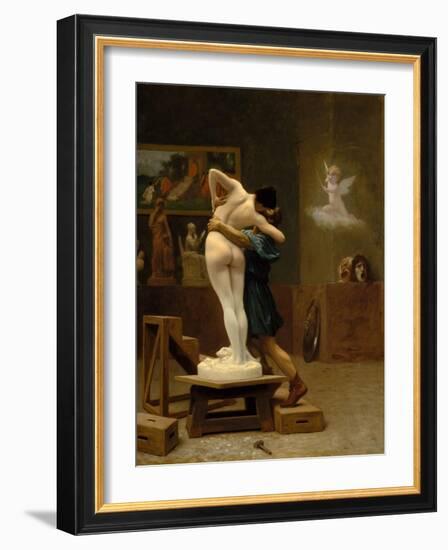 Pygmalion and Galatea, c.1890-Jean Leon Gerome-Framed Giclee Print