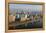 Pyongyang and the River Taedong, Pyongyang, Democratic People's Republic of Korea (DPRK), N. Korea-Gavin Hellier-Framed Premier Image Canvas