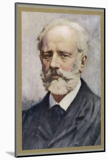 Pyotr Ilich Tchaikovsky, Russian Composer-Ik Skelton-Mounted Photographic Print