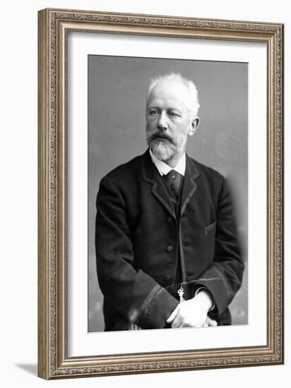 Pyotr Ilyich Tchaikovsky, C.1890-null-Framed Photographic Print