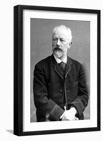 Pyotr Ilyich Tchaikovsky, C.1890-null-Framed Photographic Print