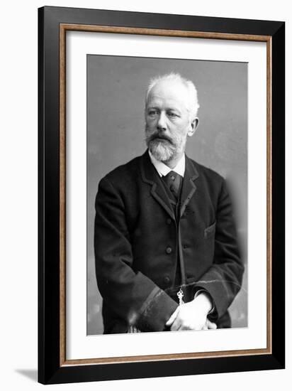 Pyotr Ilyich Tchaikovsky, C.1890-null-Framed Photographic Print