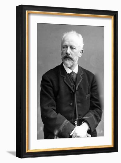 Pyotr Ilyich Tchaikovsky, C.1890-null-Framed Photographic Print