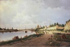 Bolshoy Kamenny Bridge in Moscow-Pyotr Petrovich Vereshchagin-Giclee Print