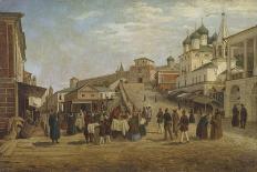 View of Nizhny Novgorod, 1867-Pyotr Petrovich Vereshchagin-Framed Giclee Print