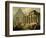 Pyramid and Temples-Hubert Robert-Framed Premium Giclee Print