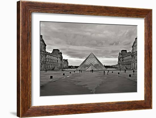 Pyramid at the Louvre I-Rita Crane-Framed Photographic Print