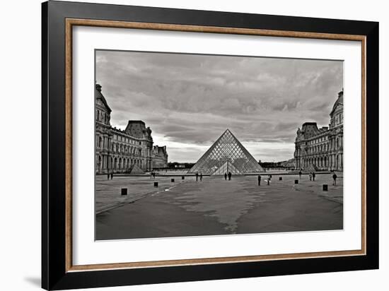 Pyramid at the Louvre I-Rita Crane-Framed Photographic Print