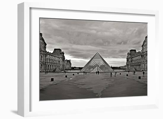 Pyramid at the Louvre I-Rita Crane-Framed Photographic Print