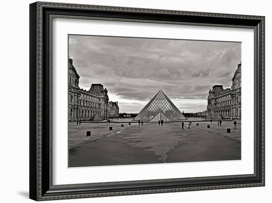 Pyramid at the Louvre I-Rita Crane-Framed Photographic Print