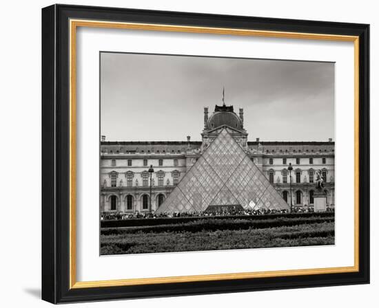 Pyramid at the Louvre II-Rita Crane-Framed Photographic Print