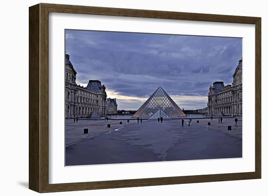 Pyramid at the Louvre III-Rita Crane-Framed Photographic Print