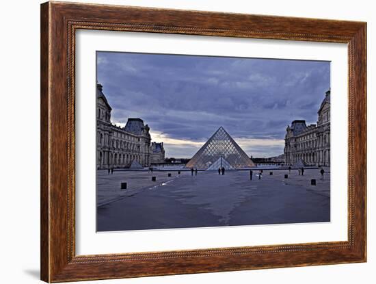 Pyramid at the Louvre III-Rita Crane-Framed Photographic Print