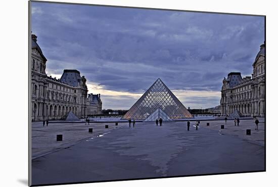 Pyramid at the Louvre III-Rita Crane-Mounted Photographic Print