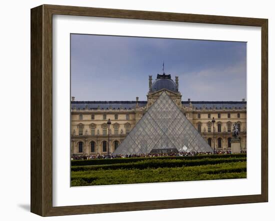 Pyramid at the Louvre IV-Rita Crane-Framed Photographic Print