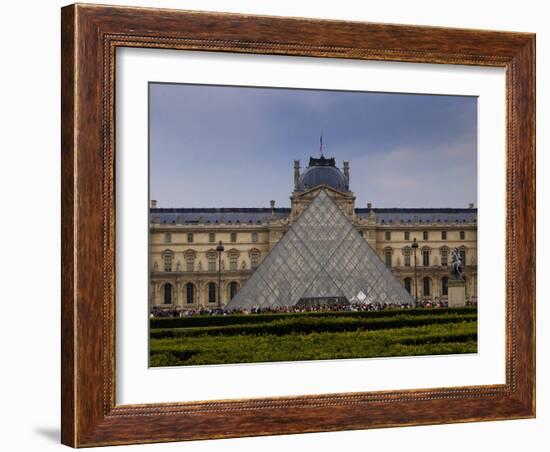 Pyramid at the Louvre IV-Rita Crane-Framed Photographic Print