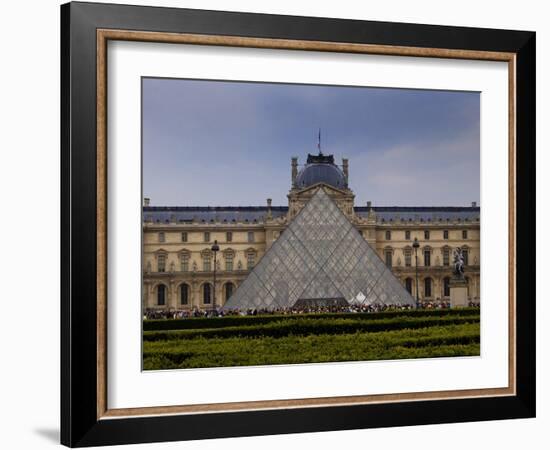 Pyramid at the Louvre IV-Rita Crane-Framed Photographic Print