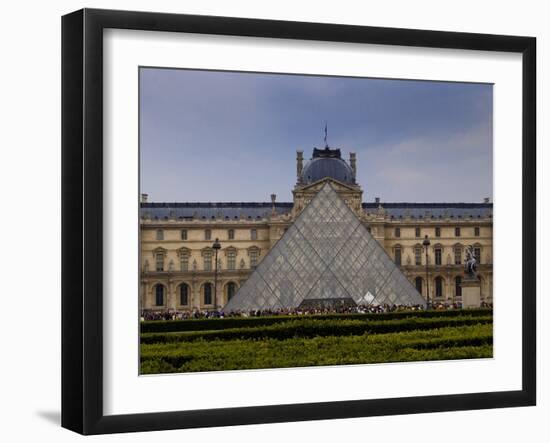 Pyramid at the Louvre IV-Rita Crane-Framed Photographic Print