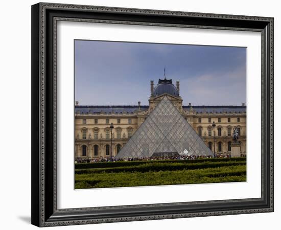 Pyramid at the Louvre IV-Rita Crane-Framed Photographic Print