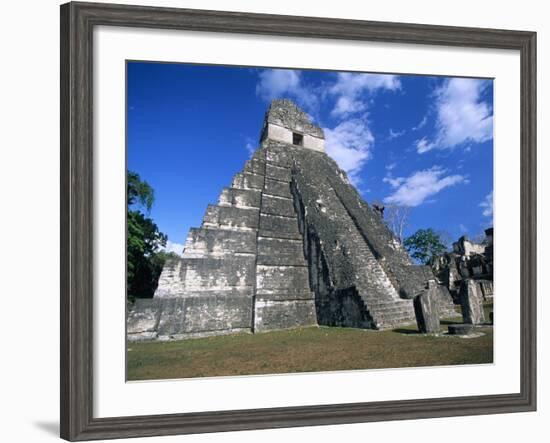 Pyramid at Tikal-Alison Wright-Framed Photographic Print