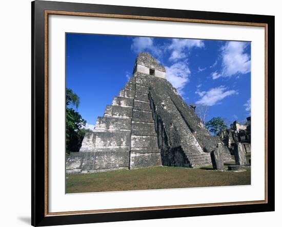 Pyramid at Tikal-Alison Wright-Framed Photographic Print