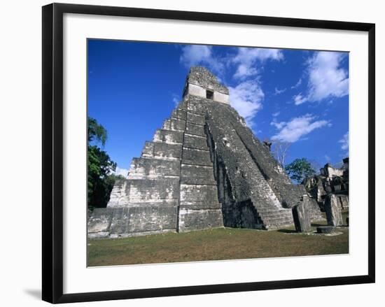 Pyramid at Tikal-Alison Wright-Framed Photographic Print