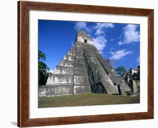 Pyramid at Tikal-Alison Wright-Framed Photographic Print