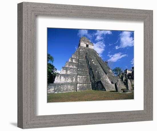 Pyramid at Tikal-Alison Wright-Framed Photographic Print