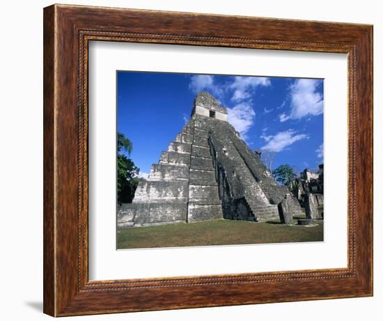 Pyramid at Tikal-Alison Wright-Framed Photographic Print