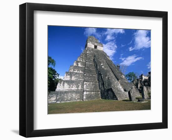 Pyramid at Tikal-Alison Wright-Framed Photographic Print