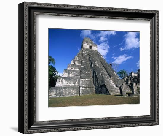 Pyramid at Tikal-Alison Wright-Framed Photographic Print