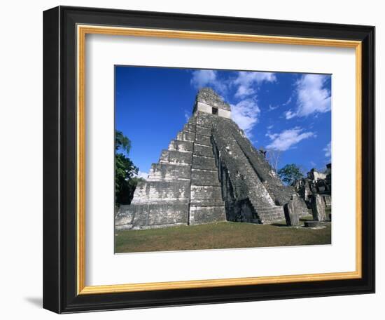 Pyramid at Tikal-Alison Wright-Framed Photographic Print