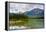 Pyramid Lake, Pyramid Mountain, Jasper National Park-Sonja Jordan-Framed Premier Image Canvas