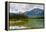 Pyramid Lake, Pyramid Mountain, Jasper National Park-Sonja Jordan-Framed Premier Image Canvas