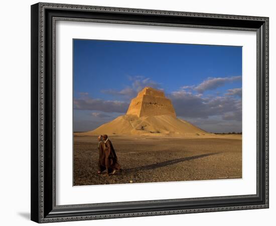 Pyramid, Medium, Sneferu, Old Kingdom, Egypt-Kenneth Garrett-Framed Photographic Print